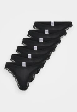 Anna Field 7 Pack - Perizoma - Black 10 Anna Field 7 Pack - Perizoma - Black -Anna Field 044d621b3a774f329d762fdf15541901