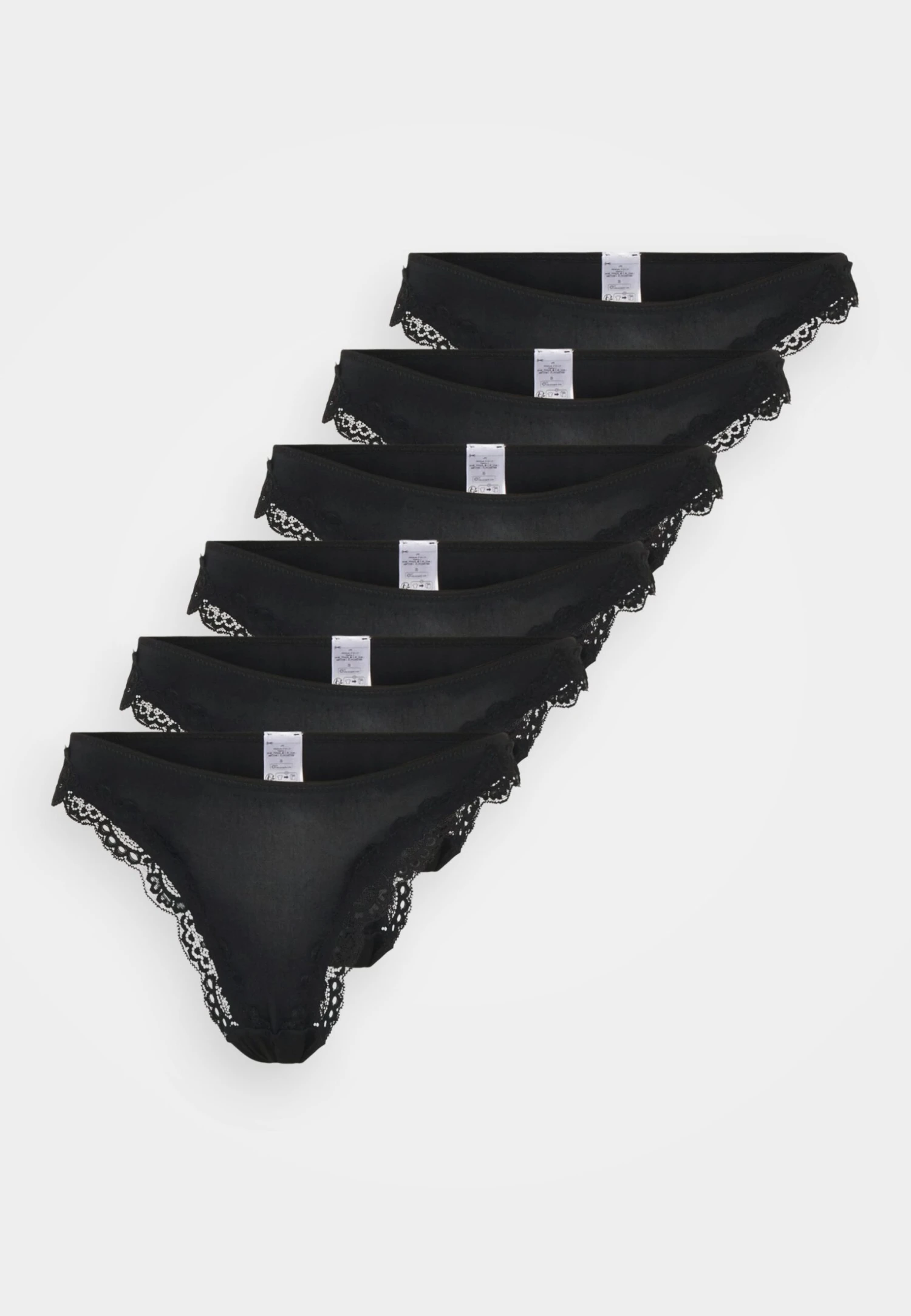 Anna Field 7 Pack - Perizoma - Black 6 Anna Field 7 Pack - Perizoma - Black - immagine 4