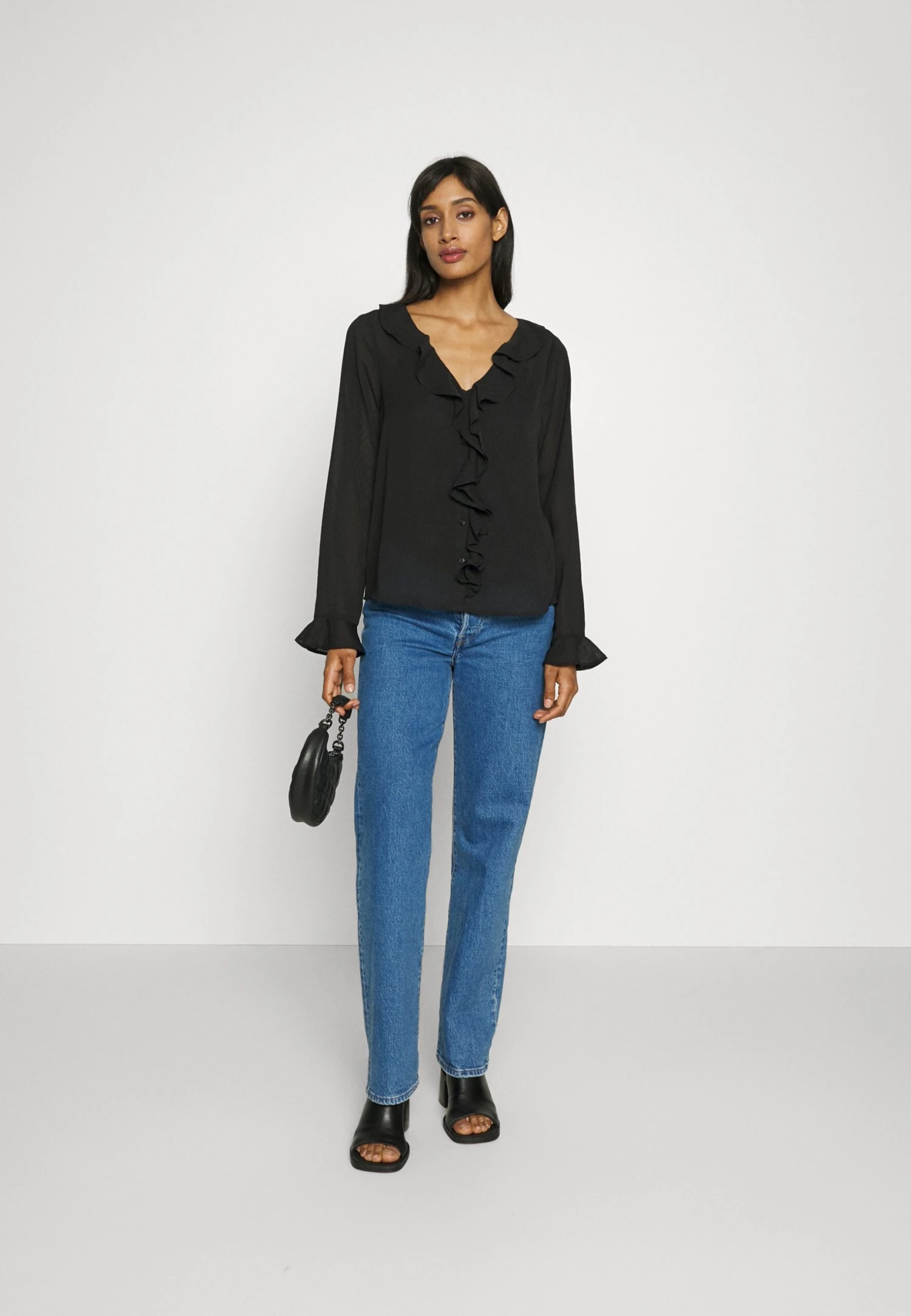 Anna Field CamicettaBlack Donna Camicie E Bluse AN621E0CE-Q11 4 Anna Field CamicettaBlack Donna Camicie E Bluse AN621E0CE-Q11 - immagine 2