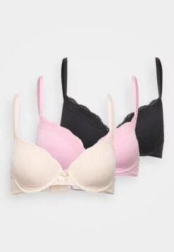 Anna Field 3 PackReggiseno Con FerrettoNude916_Black802_Pink402 Donna Intimo AN681A02U-J12 -Anna Field 17aacd624fec4a09b37abaf6e8a4329a