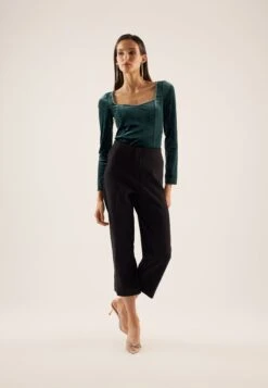 Anna Field Maglietta A Manica LungaDark Green Donna T-shirt E Top AN621D18G-M11 -Anna Field 1f2cbb29c68544278c8ff5a0f0ea0ee0