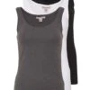 Anna Field Basic Tank 3Er PackTopBlack White Mottl Donna T-shirt E Top AN621D0QX-Q11 2 Anna Field Basic Tank 3Er PackTopBlack White Mottl Donna T-shirt E Top AN621D0QX-Q11 -Anna Field 215630581a8c42d9b7cda84dff44c0bf