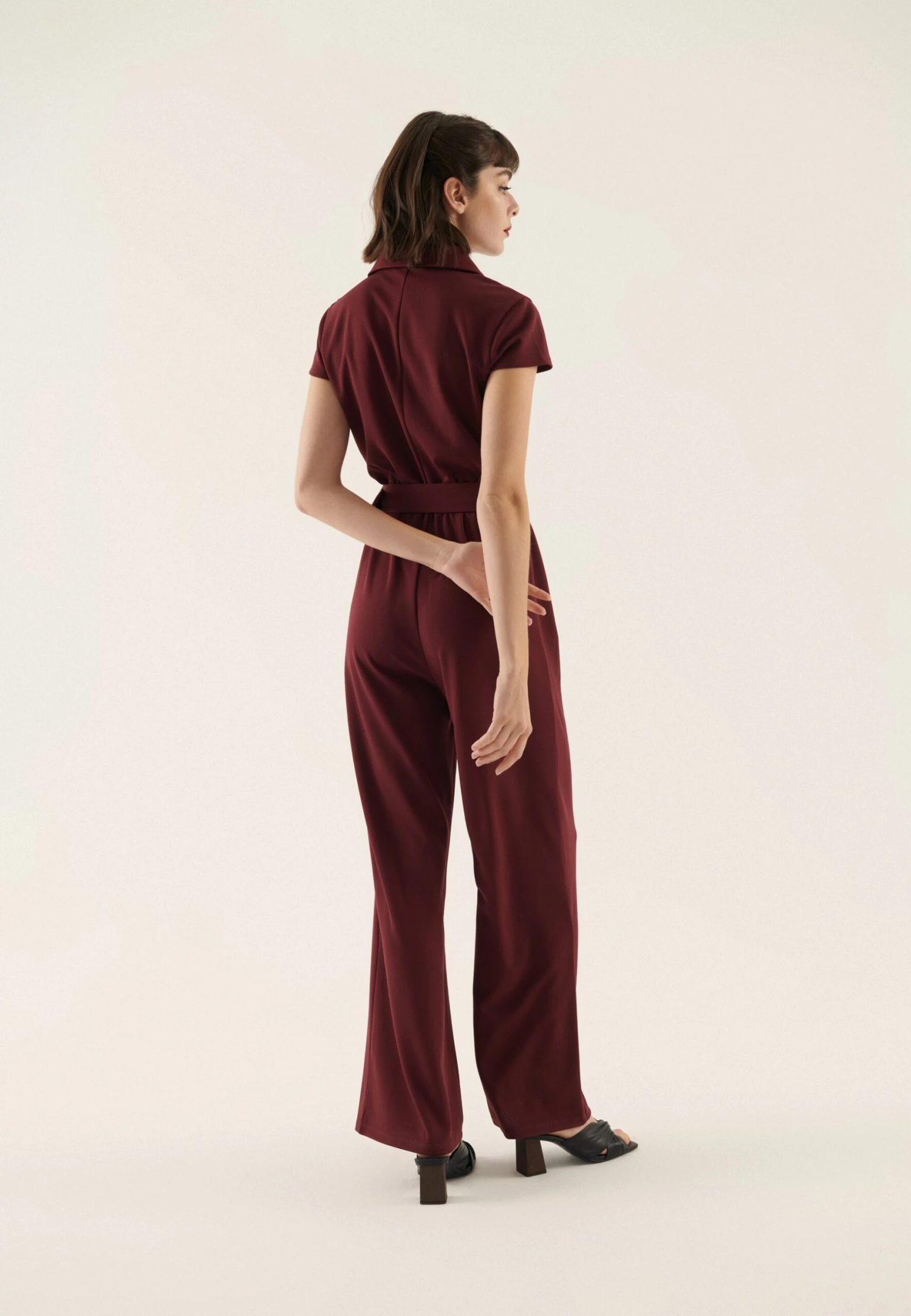 Anna Field Tuta JumpsuitBordeaux Donna Tute Jumpsuit AN621T038-G11 5 Anna Field Tuta JumpsuitBordeaux Donna Tute Jumpsuit AN621T038-G11 - immagine 3