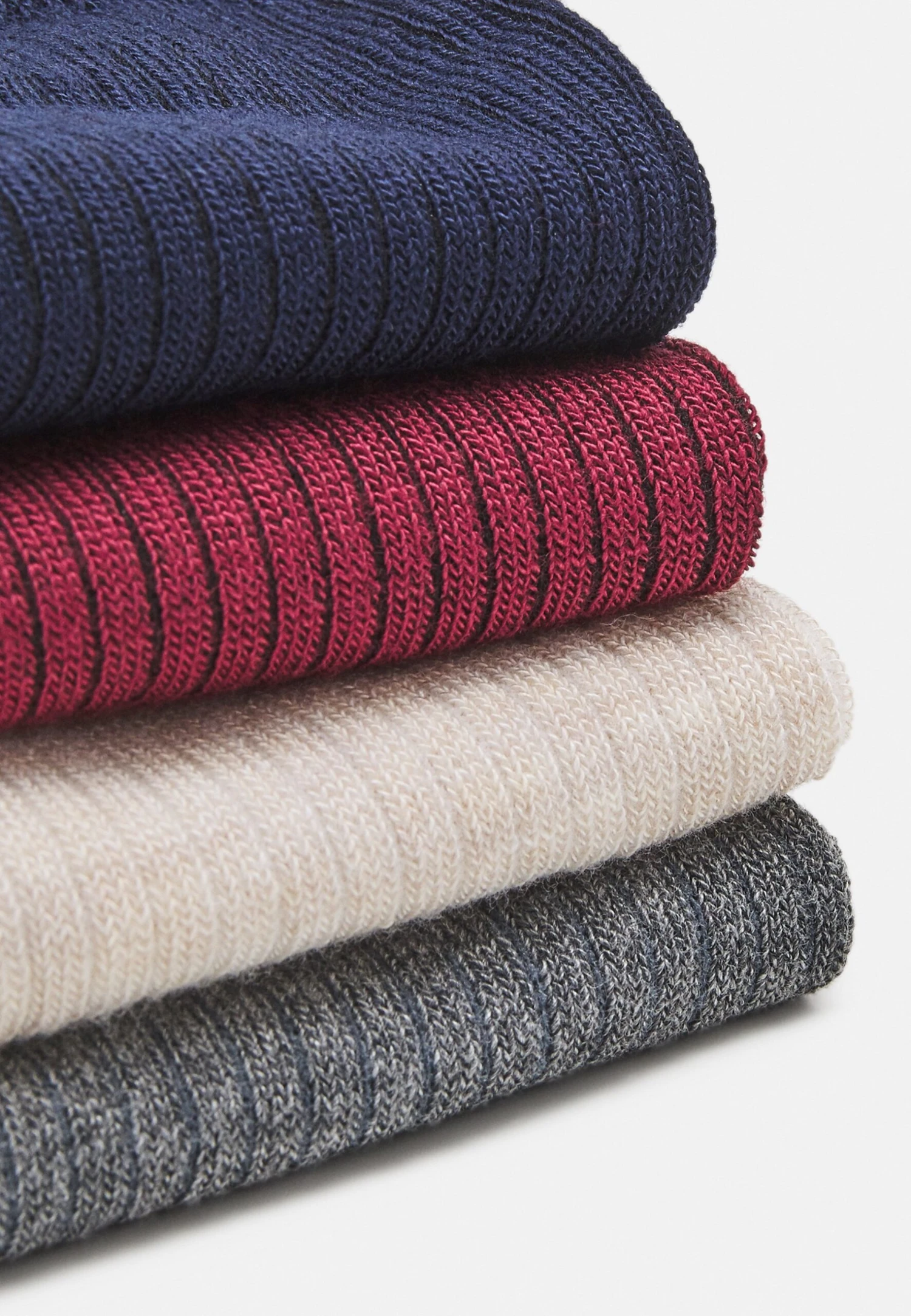 Anna Field 5 Pack - Calze - Grey/Dark Red/Blue 4 Anna Field 5 Pack - Calze - Grey/Dark Red/Blue - immagine 2