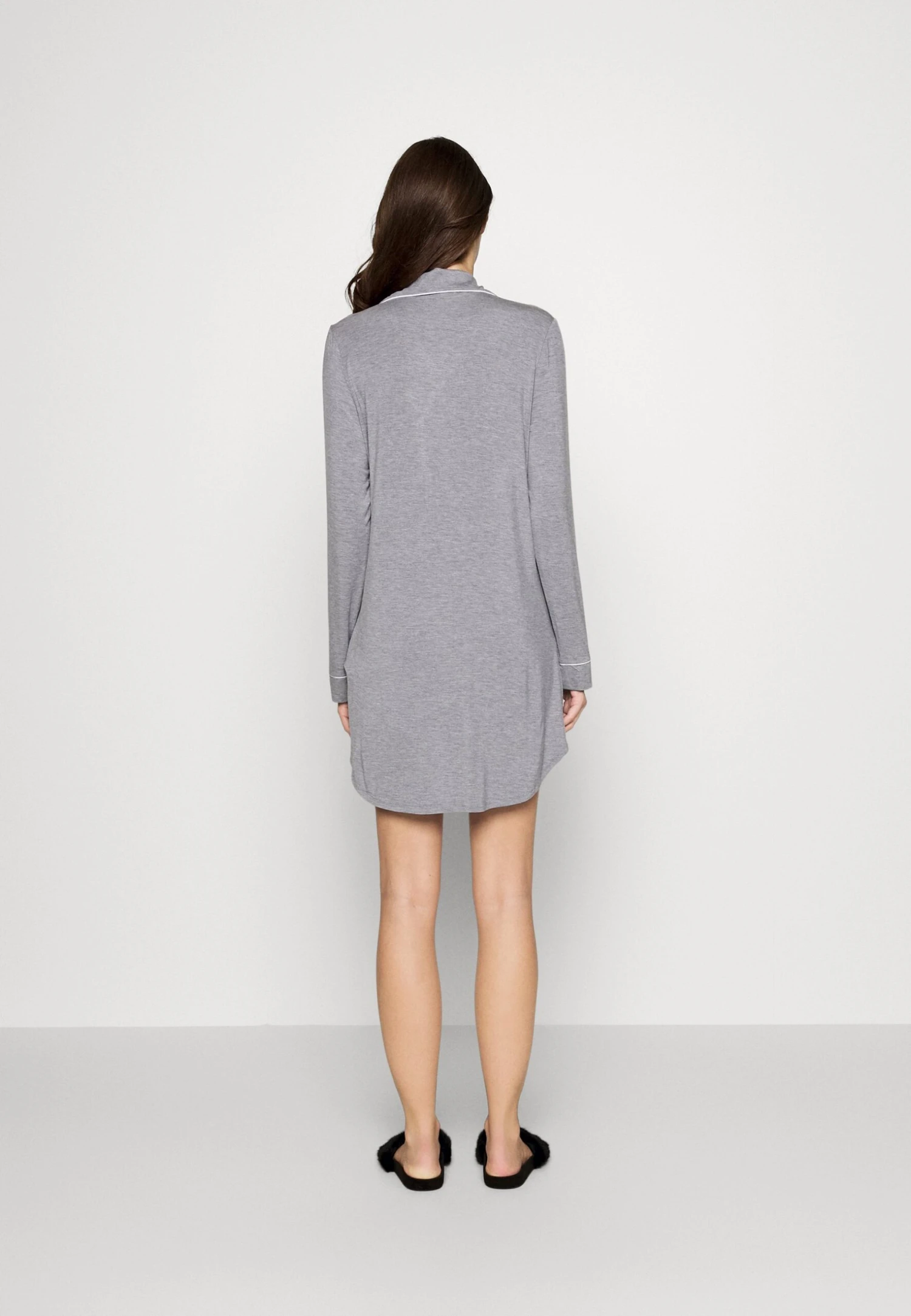 Anna Field Camicia Da NotteGrey Donna Intimo Notte E Loungewear AN681P0A2-C11 5 Anna Field Camicia Da NotteGrey Donna Intimo Notte E Loungewear AN681P0A2-C11 - immagine 3