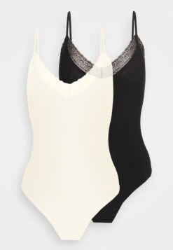 Anna Field 2 PackTopBlack/Beige Donna T-shirt E Top AN621D19D-Q11 -Anna Field 333b3eb7c03c4eb2a4472fadc79487f3