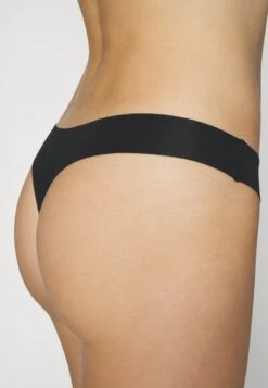 Anna Field Lazer Cut Thong 7 Pack- Perizoma - Black -Anna Field 37e7992392f248fbb8801947bb30487d