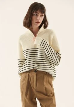 Anna Field MaglioneWhite/Black Donna Maglieria AN621I0J0-A11 -Anna Field 403d3cf121da49c096123a496df430e5