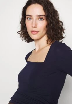 Maglietta A Manica LungaDark Blue Donna T-shirt E Top EX429G06E-K11 -Anna Field 40c08a650f7744c99cc46e636bf97630