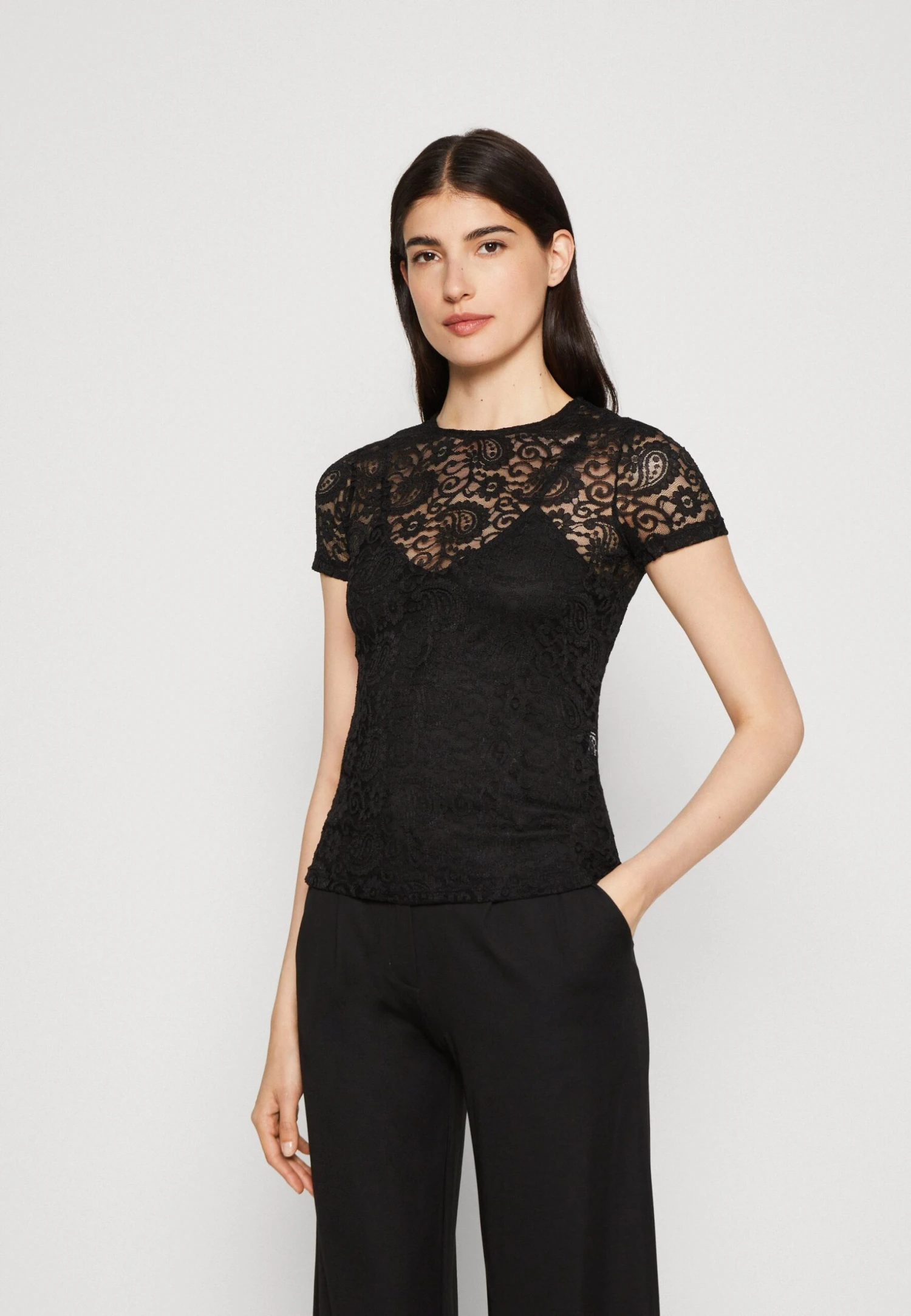 Anna Field T-Shirt Con StampaBlack Donna T-shirt E Top AN621D16N-Q11 3 Anna Field T-Shirt Con StampaBlack Donna T-shirt E Top AN621D16N-Q11