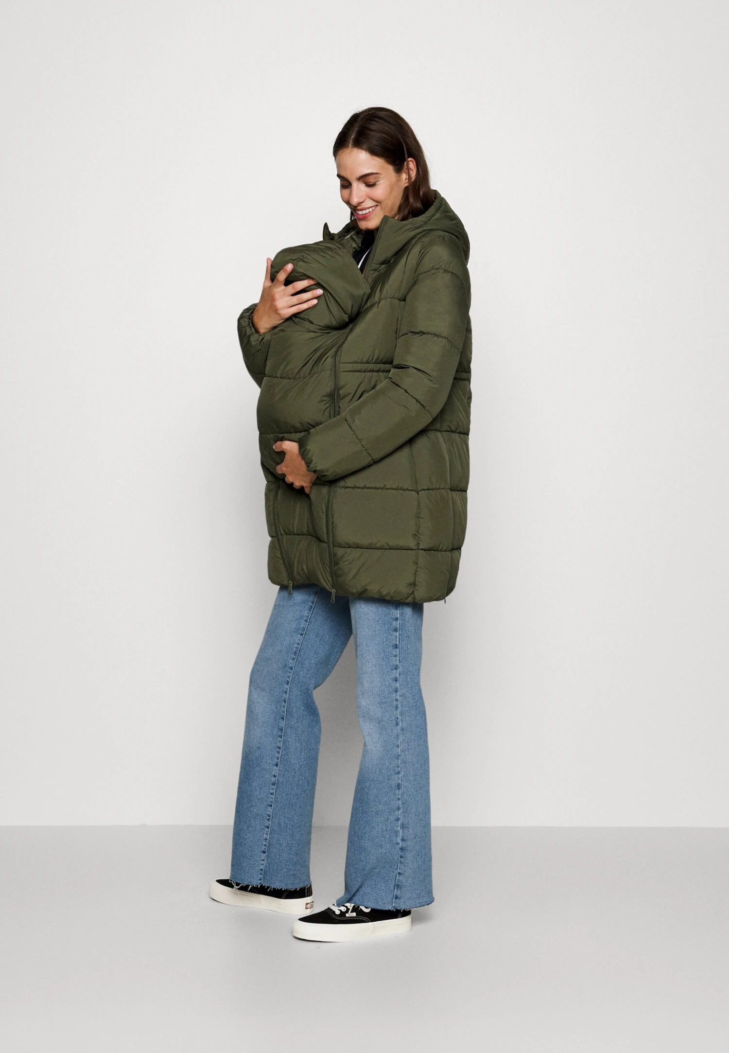 3 In 1Cappotto InvernaleKhaki Donna Cappotti EX429M00A-N11 4 3 In 1Cappotto InvernaleKhaki Donna Cappotti EX429M00A-N11 - immagine 2