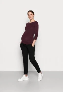 2 PackMaglietta A Manica LungaDark Green/Bordeaux Donna T-shirt E Top EX429G01V-M11