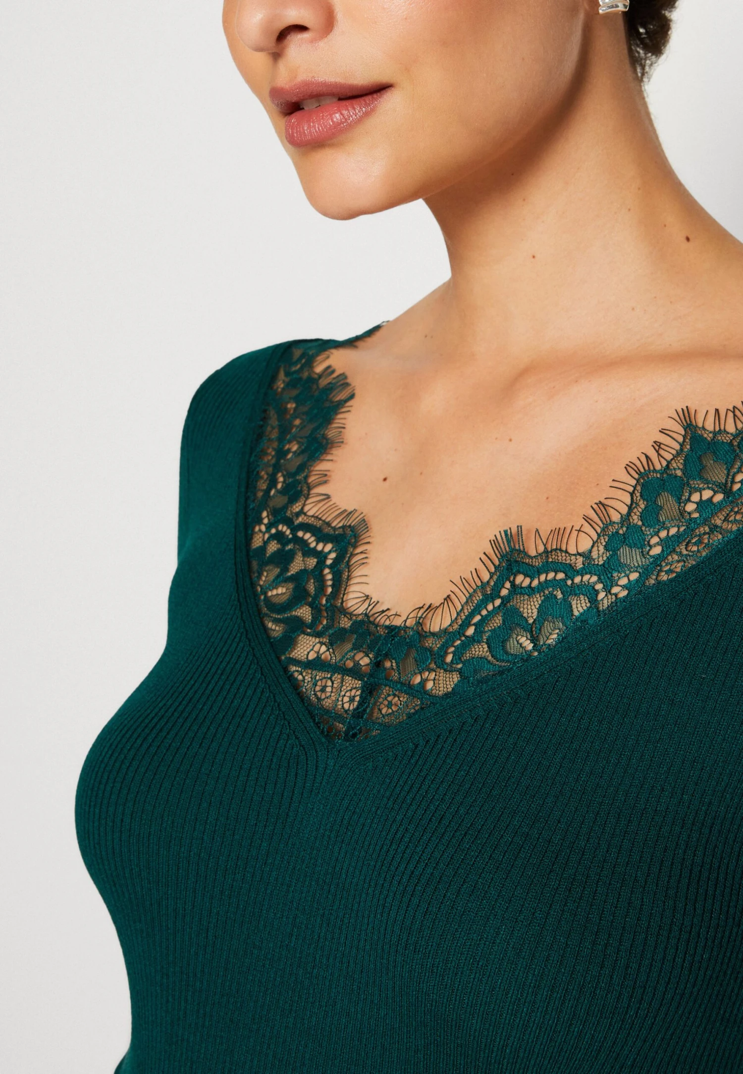 Anna Field MaglioneDark Green Donna Maglieria AN621I0IG-M11 10 Anna Field MaglioneDark Green Donna Maglieria AN621I0IG-M11 - immagine 8