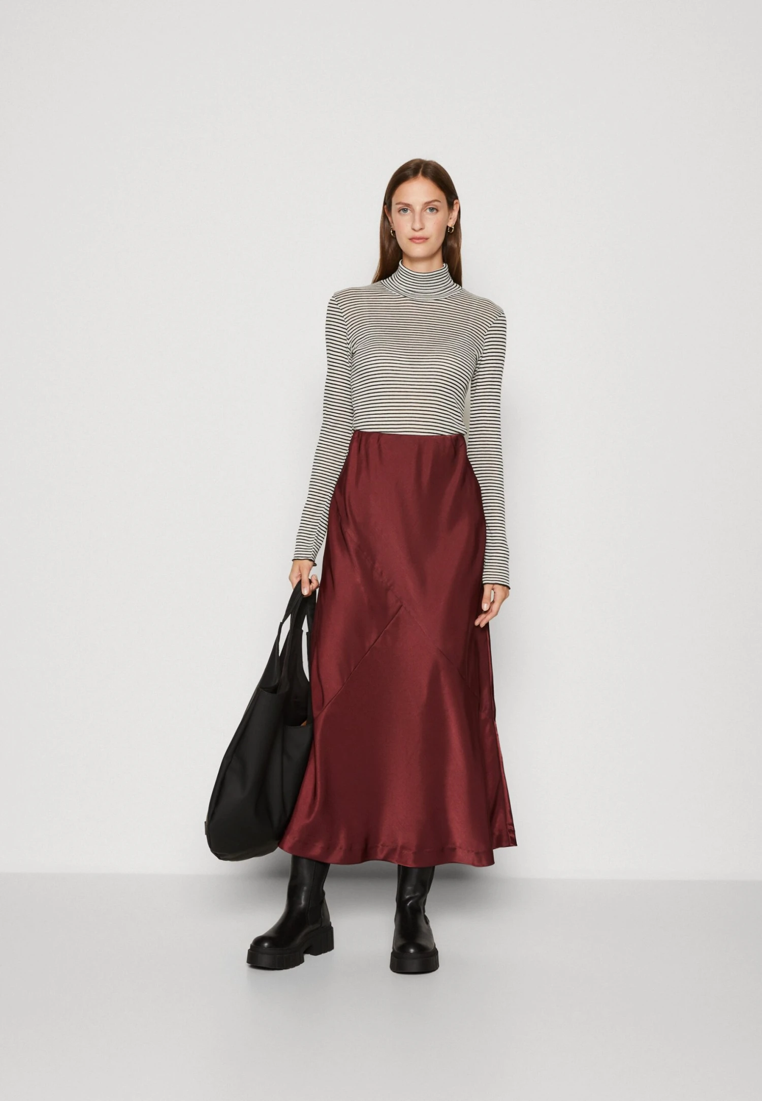 Anna Field Maglietta A Manica LungaBeige/Black Donna T-shirt E Top AN621D18W-B11 7 Anna Field Maglietta A Manica LungaBeige/Black Donna T-shirt E Top AN621D18W-B11 - immagine 5