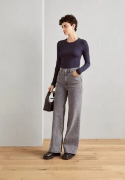 Anna Field Maglietta A Manica LungaDark Blue Donna T-shirt E Top AN621D18Y-K11 -Anna Field 7aacb6a6354a495ea6bfb2bad459e21d