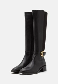 Leather- Stivali Alti - Black -Anna Field 7f7a93d5a9764b9c8d7726d44cb3f0af