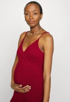 Strappy Drappy Cintered Tuta JumpsuitDark Red Donna Tute Jumpsuit EX429D008-G11 -Anna Field 8397c307e890482eadfd9b9199f655d3