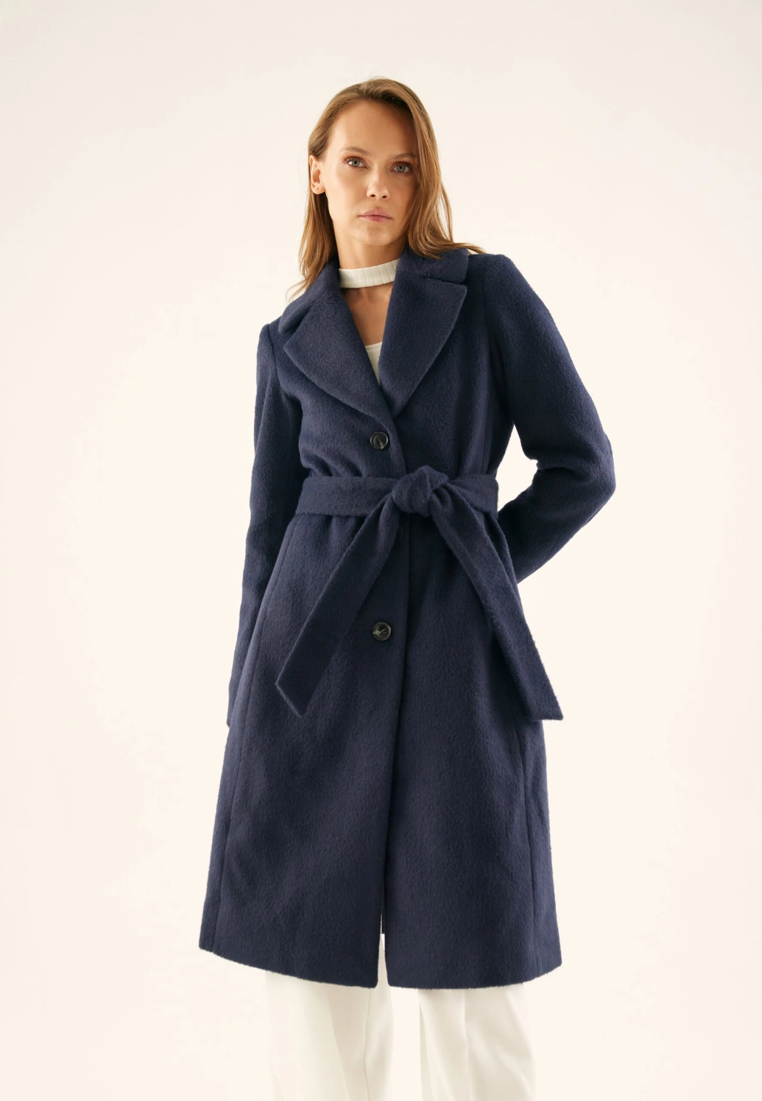 Anna Field Cappotto ClassicoDark Blue Donna Cappotti AN621U022-K11 3 Anna Field Cappotto ClassicoDark Blue Donna Cappotti AN621U022-K11