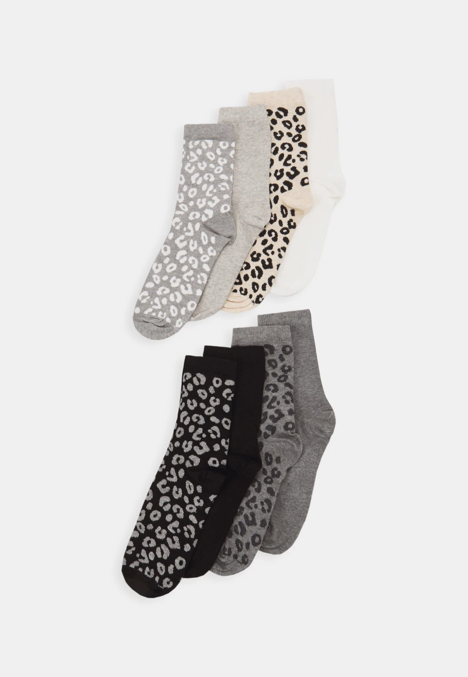 Anna Field 8Pp Leopard AnkleCalzeGrey/Black Donna Calze AN681F02O-C11 3 Anna Field 8Pp Leopard AnkleCalzeGrey/Black Donna Calze AN681F02O-C11