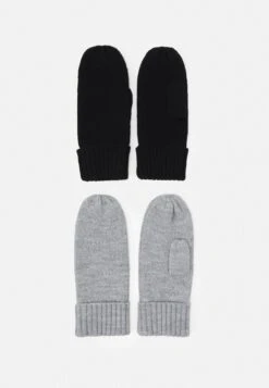 Anna Field 2 PackMuffoleBlack/Grey Donna Guanti AN651A06I-Q12