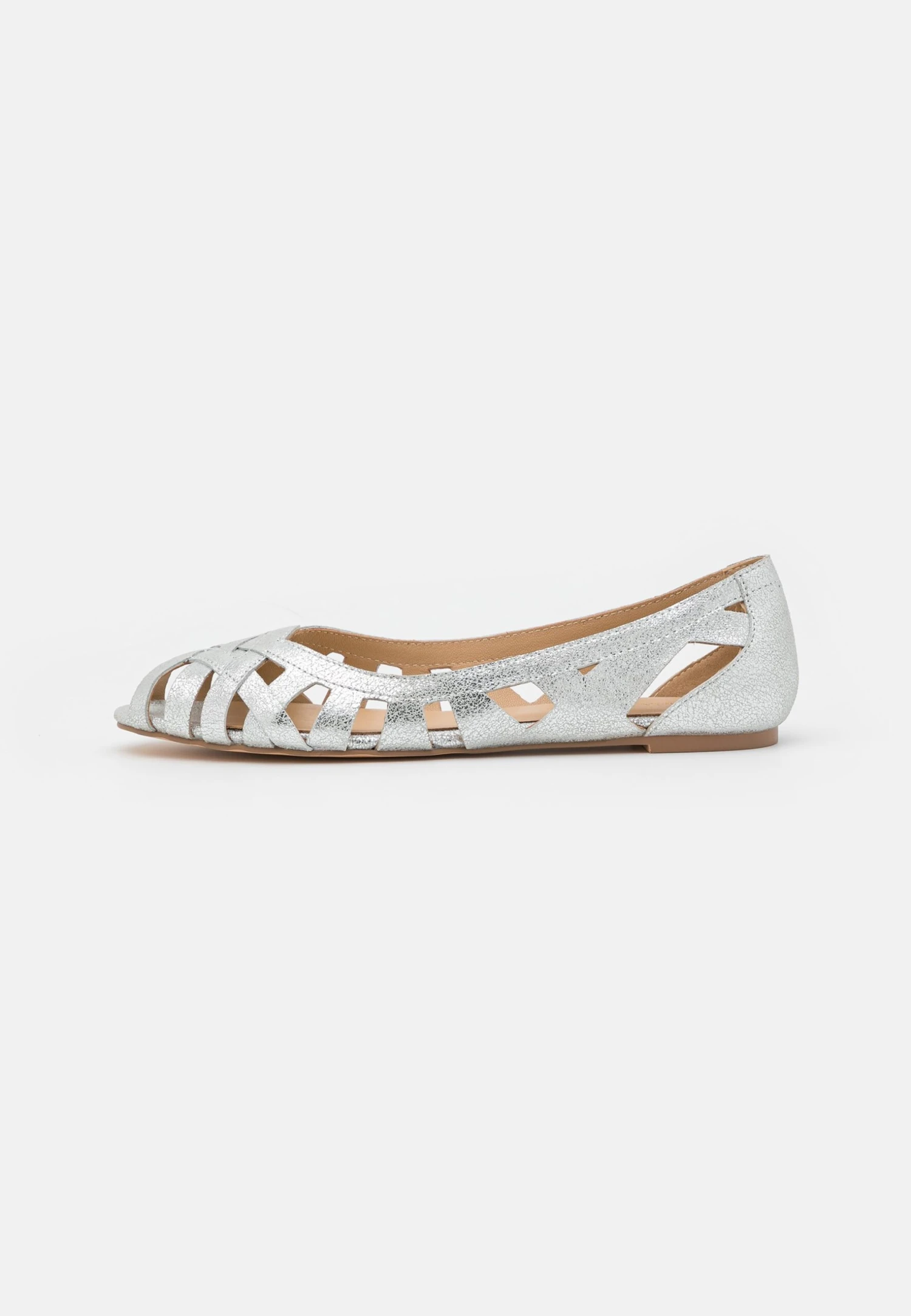 Anna Field Leather - Ballerine Spuntate - Silver 4 Anna Field Leather - Ballerine Spuntate - Silver - immagine 2