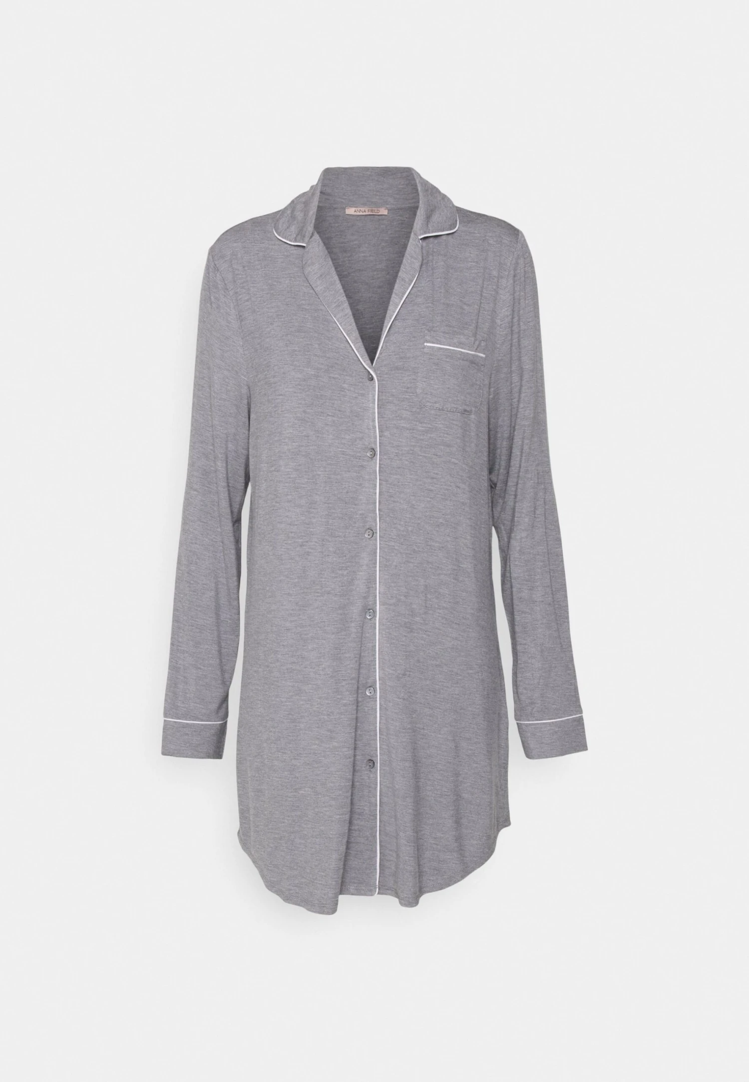 Anna Field Camicia Da NotteGrey Donna Intimo Notte E Loungewear AN681P0A2-C11 6 Anna Field Camicia Da NotteGrey Donna Intimo Notte E Loungewear AN681P0A2-C11 - immagine 4