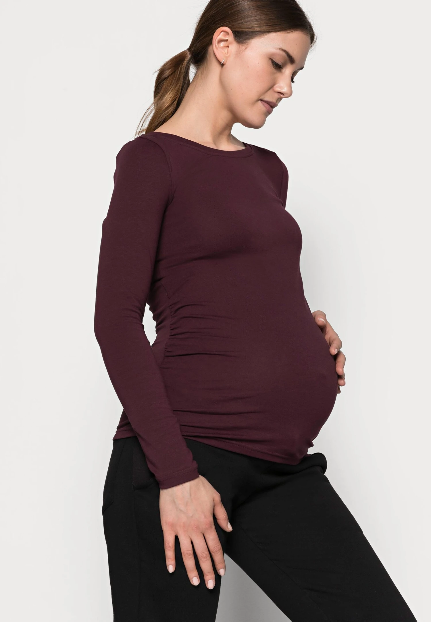 2 PackMaglietta A Manica LungaDark Green/Bordeaux Donna T-shirt E Top EX429G01V-M11 7 2 PackMaglietta A Manica LungaDark Green/Bordeaux Donna T-shirt E Top EX429G01V-M11 - immagine 5