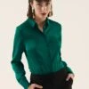 Anna Field CamiciaDark Green Donna Camicie E Bluse AN621E0C0-M11 -Anna Field b5bc881de6294b69813195b0988f4d60