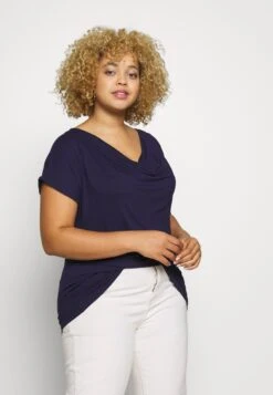 T-Shirt Con StampaEvening Blue Donna T-shirt E Top AX821D037-K11