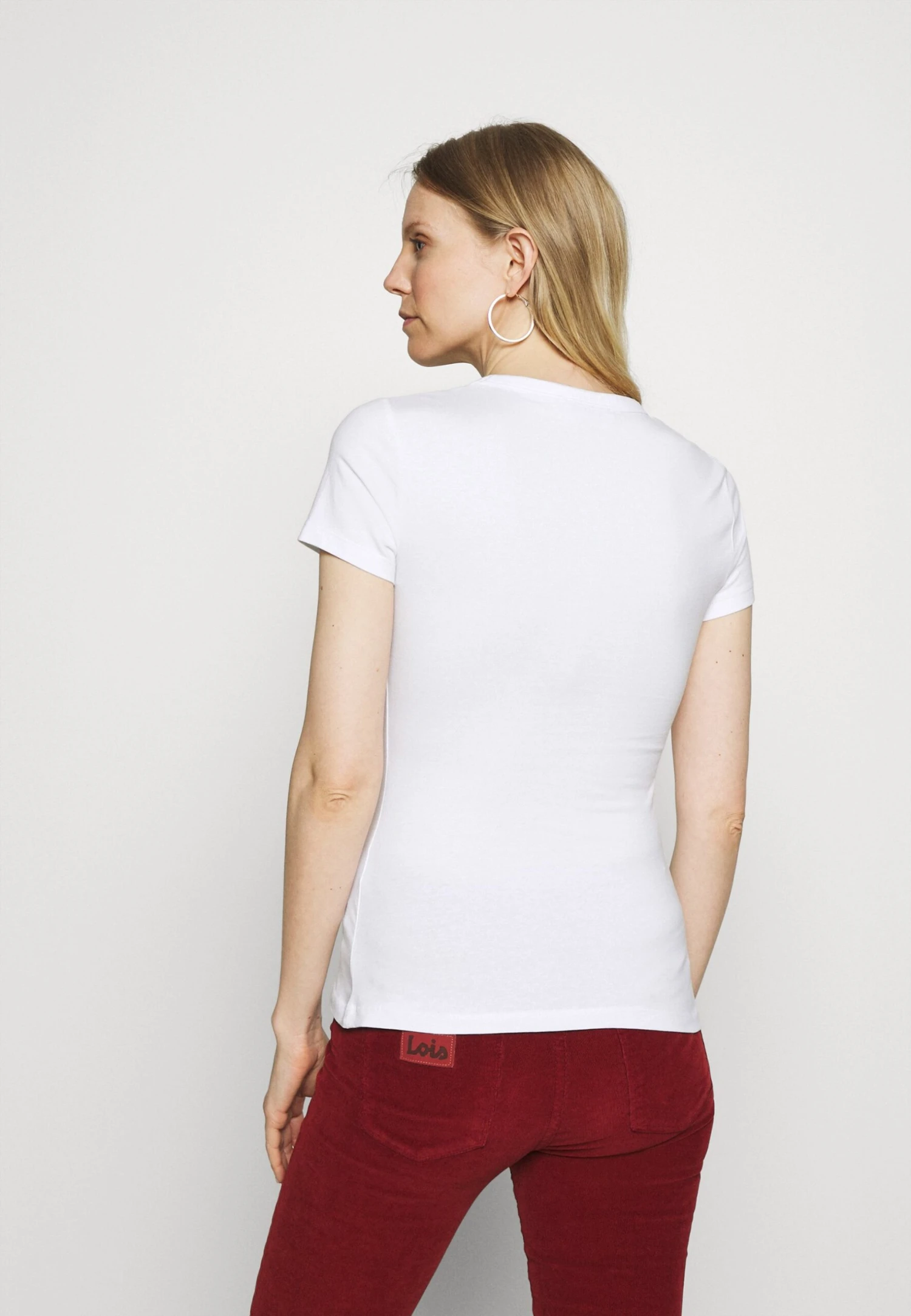 Anna Field 2 PackT-Shirt BasicWhite Donna T-shirt E Top AN621D0UR-A12 5 Anna Field 2 PackT-Shirt BasicWhite Donna T-shirt E Top AN621D0UR-A12 - immagine 3