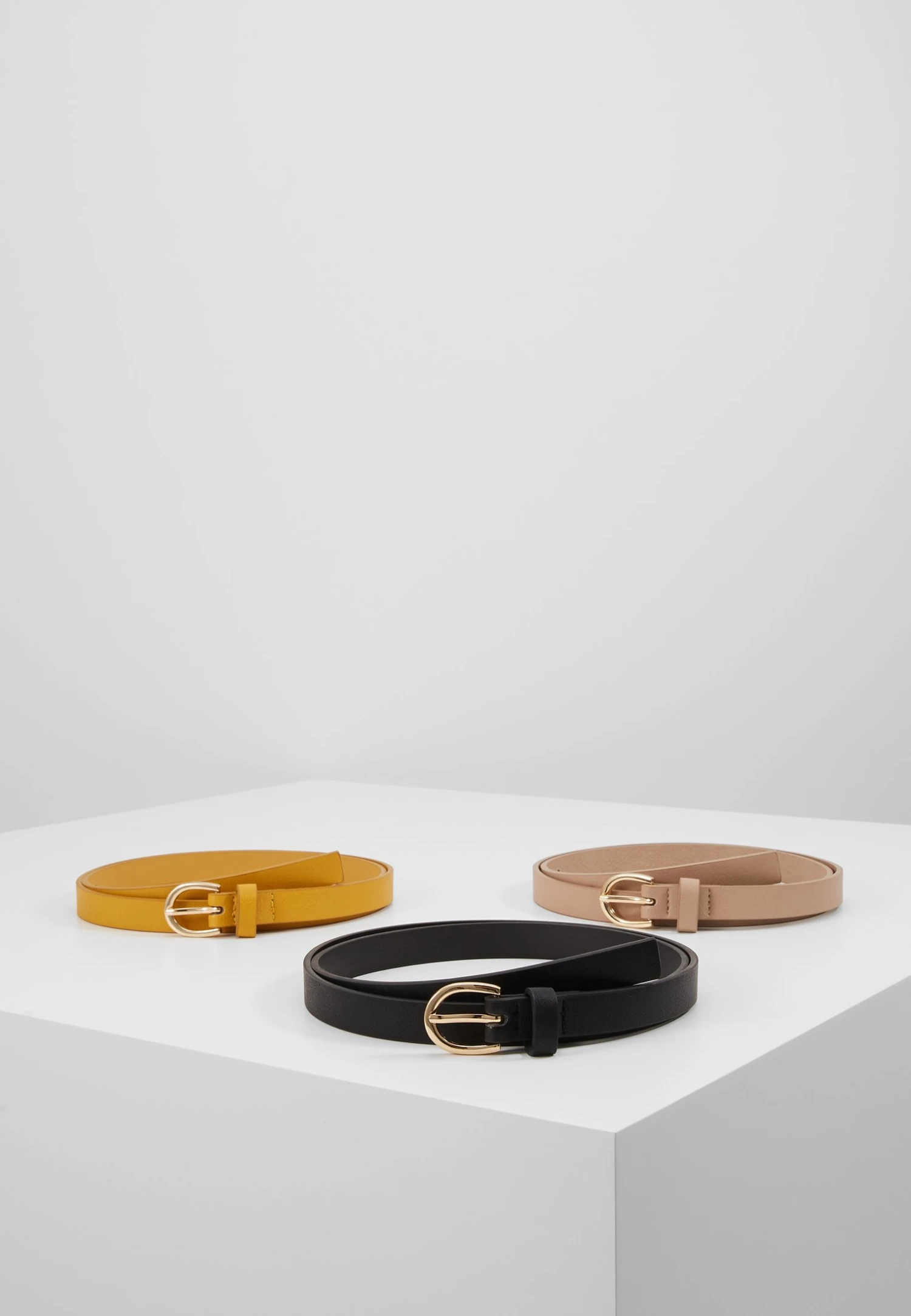 Anna Field 3 PackCinturaBlack/Yellow/Taup Donna Cinture AN651D01Z-Q14 3 Anna Field 3 PackCinturaBlack/Yellow/Taup Donna Cinture AN651D01Z-Q14