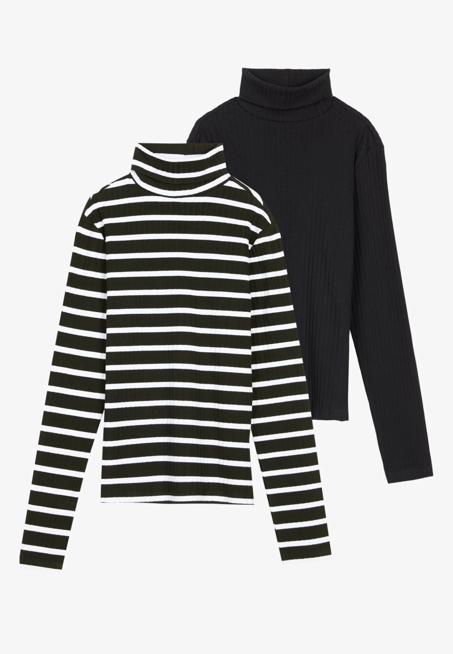 Anna Field 2 PackMaglietta A Manica LungaBlack/White Donna T-shirt E Top AN621D18I-Q11 6 Anna Field 2 PackMaglietta A Manica LungaBlack/White Donna T-shirt E Top AN621D18I-Q11 - immagine 4