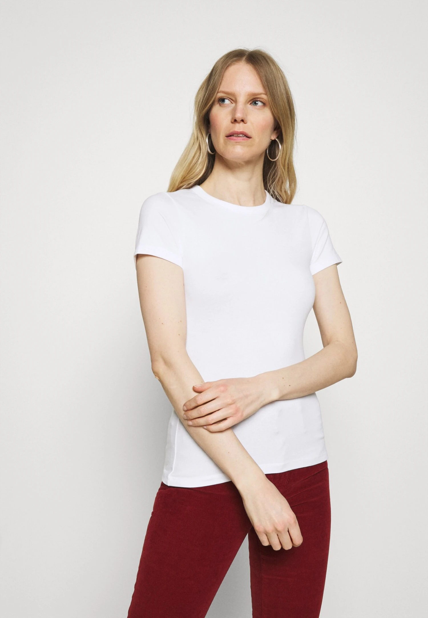 Anna Field 2 PackT-Shirt BasicWhite Donna T-shirt E Top AN621D0UR-A12 4 Anna Field 2 PackT-Shirt BasicWhite Donna T-shirt E Top AN621D0UR-A12 - immagine 2