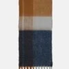 Anna Field Sciarpa - Brown/White/Blue