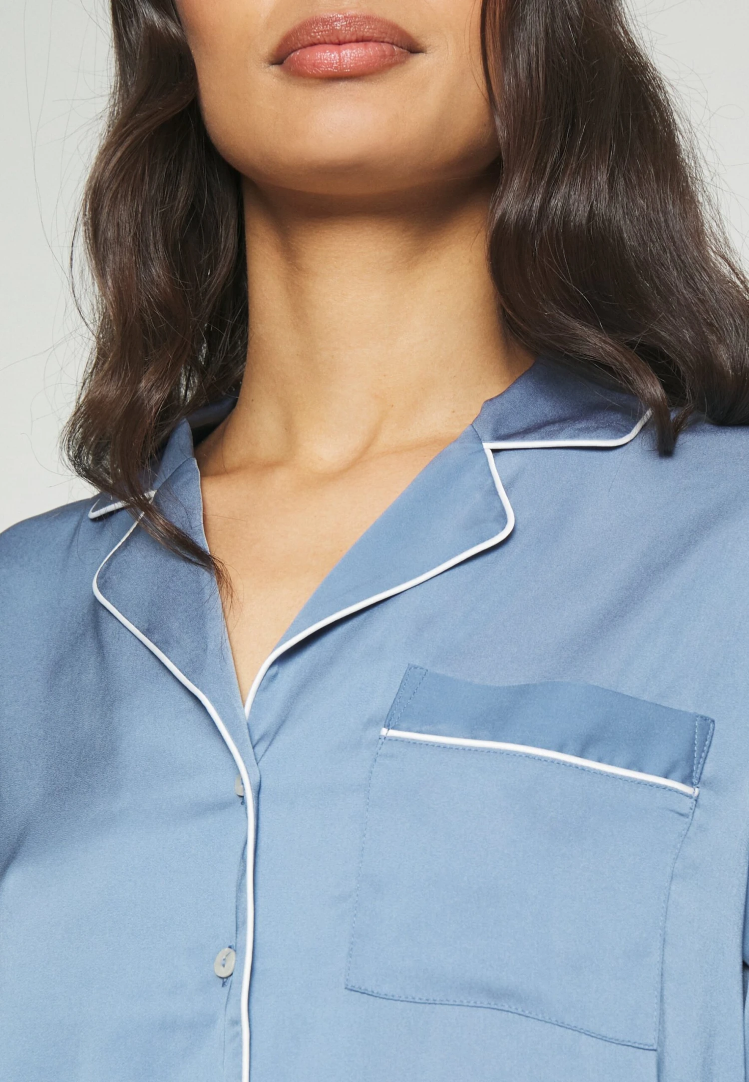 Anna Field SetPigiamaBlue Donna Intimo Notte E Loungewear AN681P09R-K11 7 Anna Field SetPigiamaBlue Donna Intimo Notte E Loungewear AN681P09R-K11 - immagine 5