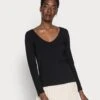 Anna Field BasicMaglietta A Manica LungaBlack Donna T-shirt E Top AN621D0Q9-Q11 -Anna Field dfe9152c431049e984d49e4a5973c635