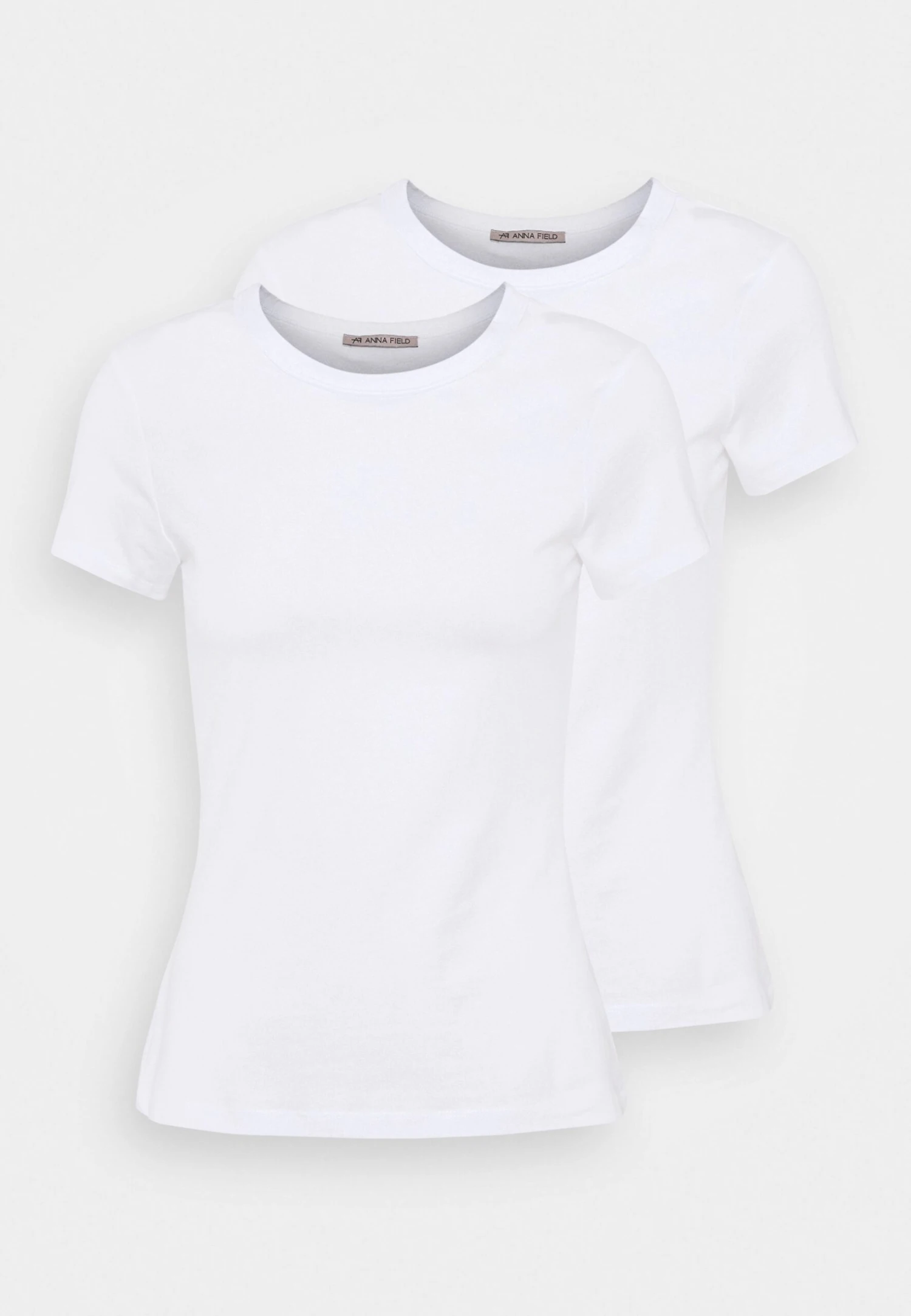 Anna Field 2 PackT-Shirt BasicWhite Donna T-shirt E Top AN621D0UR-A12 8 Anna Field 2 PackT-Shirt BasicWhite Donna T-shirt E Top AN621D0UR-A12 - immagine 6