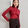Anna Field Maglietta A Manica LungaDark Red Donna T-shirt E Top AN621D1A0-G11 2 Anna Field Maglietta A Manica LungaDark Red Donna T-shirt E Top AN621D1A0-G11 -Anna Field e41f6a6c5c154c4f9acaceef7495e238