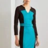 Anna Field Vestito Di Maglina - Black/Dark Green -Anna Field e4ddb12471184dcdb45eefe26e78165c