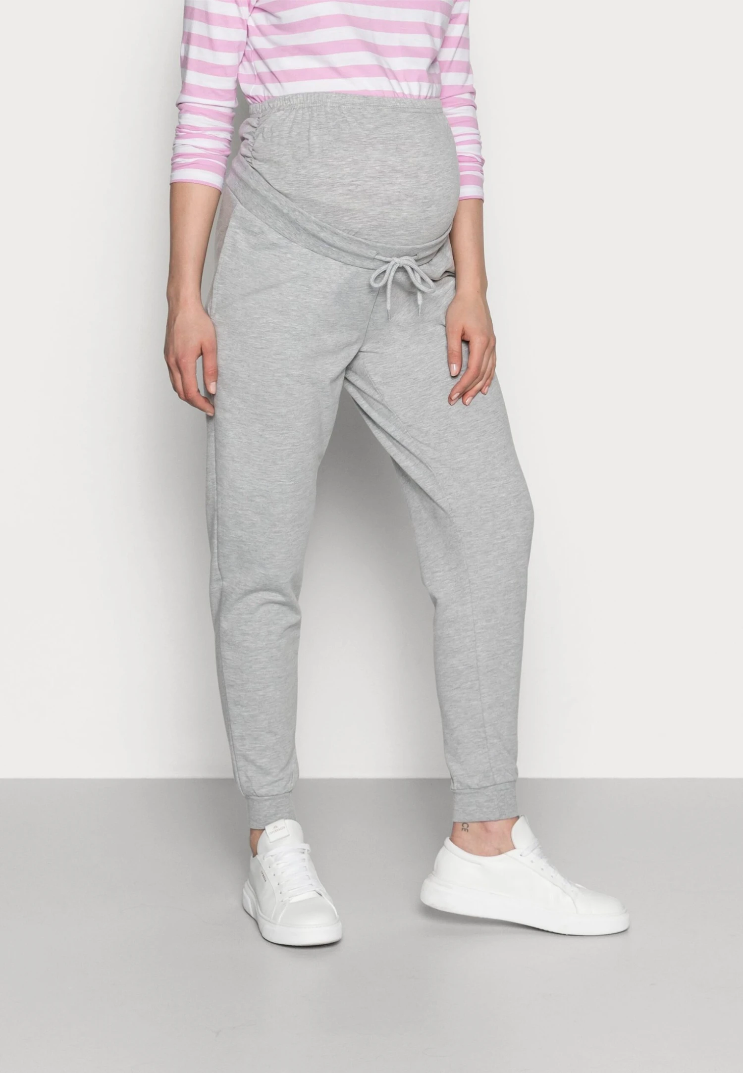 Slim Fit JoggersOverbumpPantaloni SportiviLight Grey Donna Pantaloni EX429B00N-C11 3 Slim Fit JoggersOverbumpPantaloni SportiviLight Grey Donna Pantaloni EX429B00N-C11