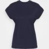 Anna Field T-Shirt BasicDark Blue Donna T-shirt E Top AN621D0RR-K12