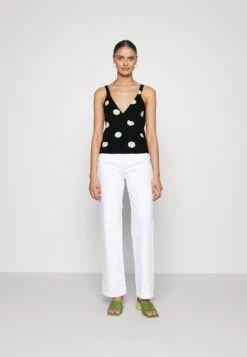 Anna Field TopBlack/White Donna T-shirt E Top AN621D17B-Q11 -Anna Field f248f7f7a0484b8fbd38b0cc87c6e8b7